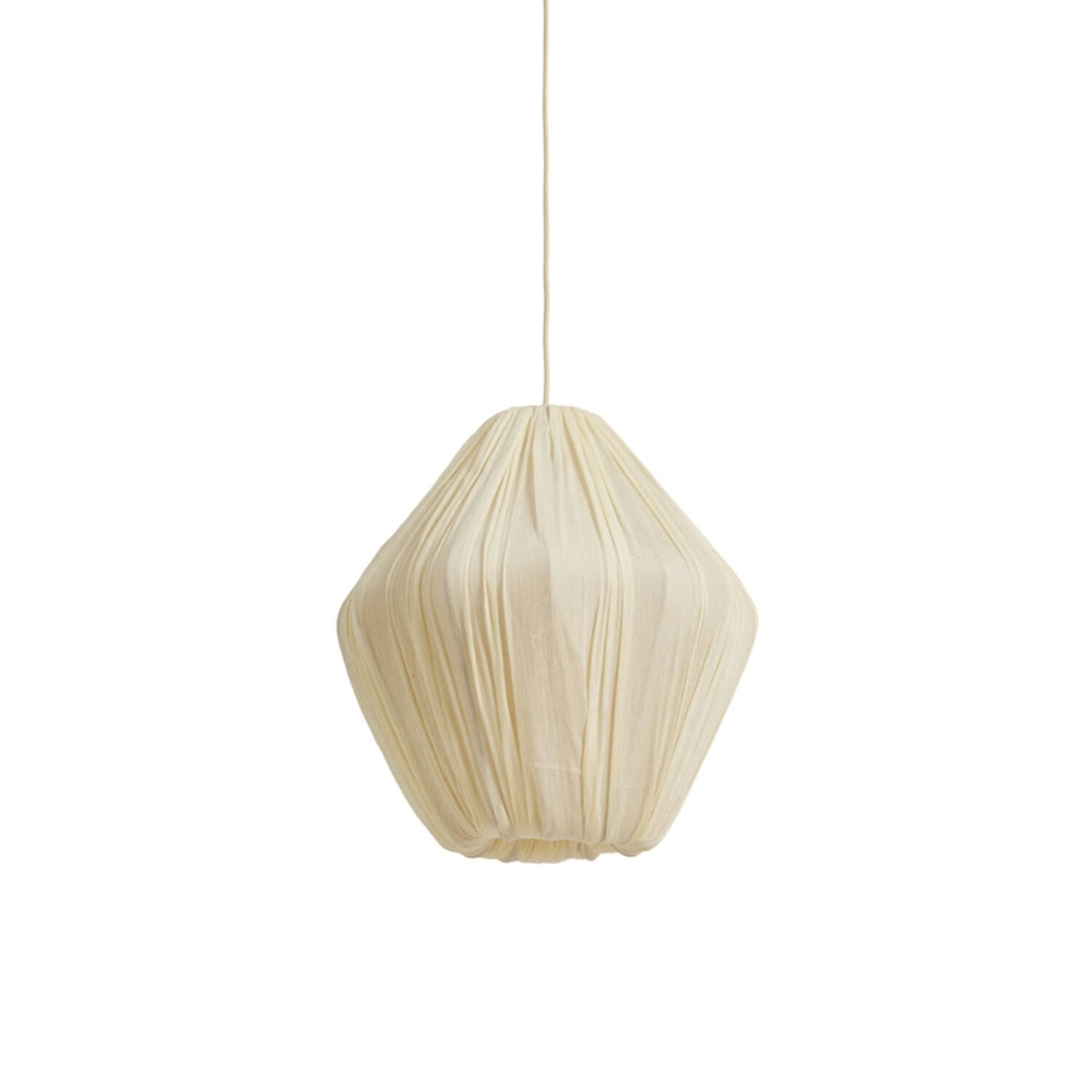 Pendant lamp Tambisan white Ø 44cm