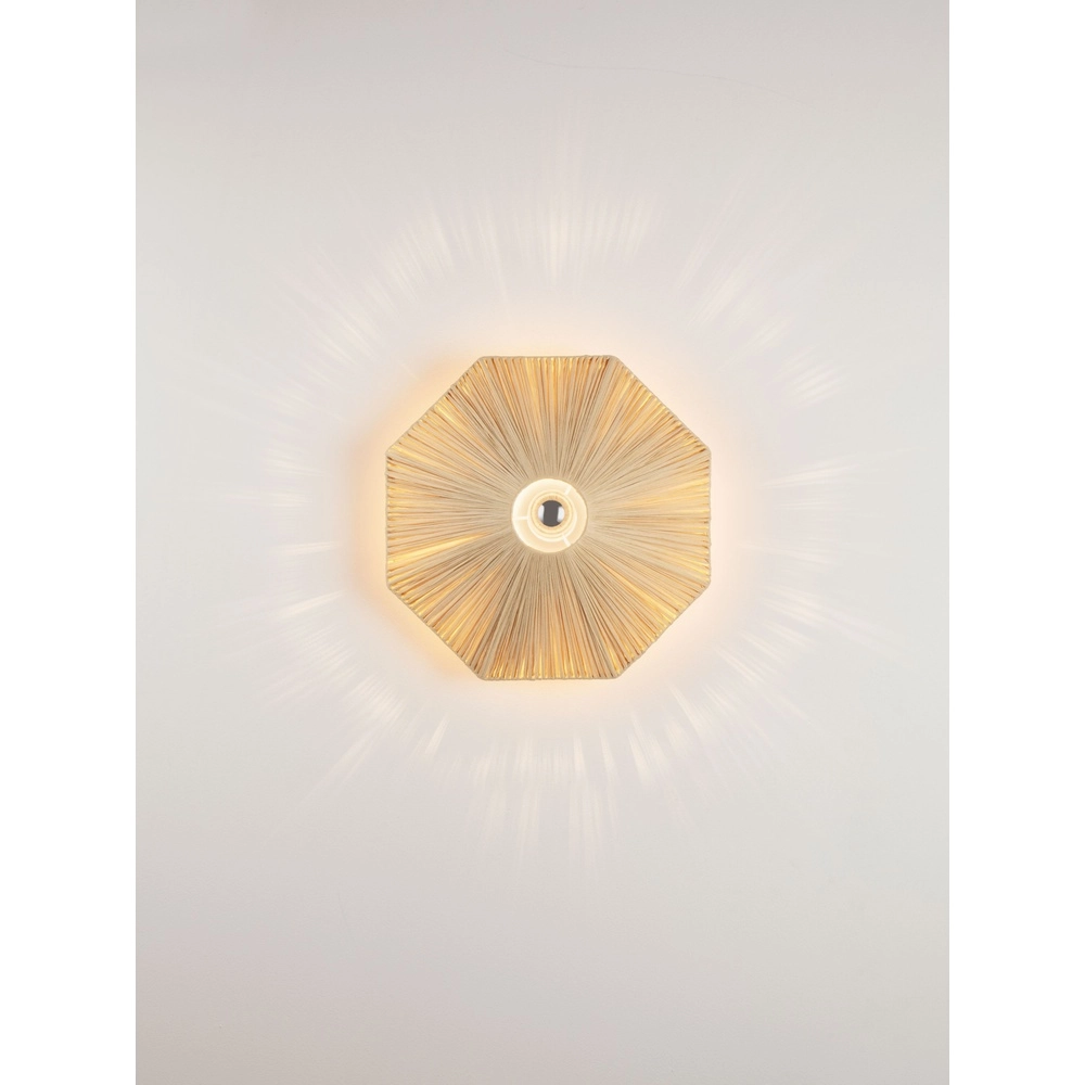 Japandi wall lamp Elvio Ø 45cm Lyora 5212017493910