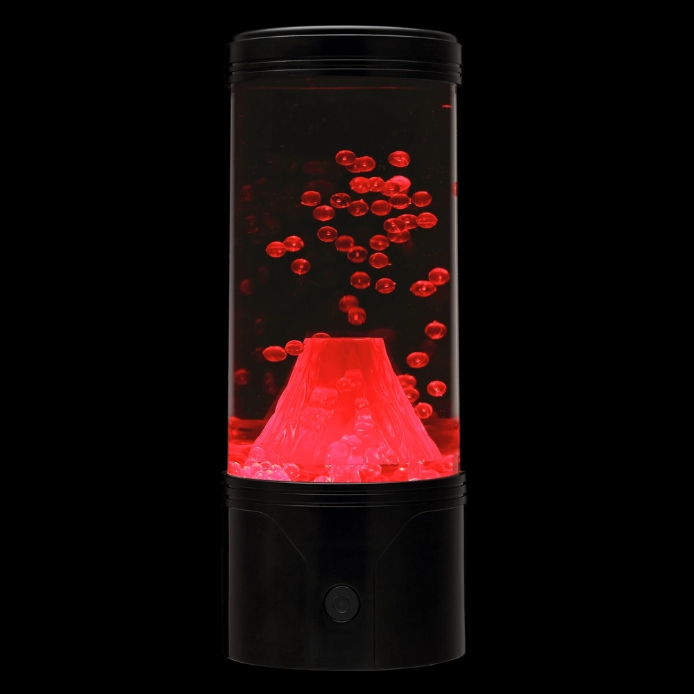 Lava lamp Vulcano Black