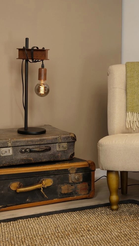 Rusty table lamp Townshend 4 Eglo 9002759435257