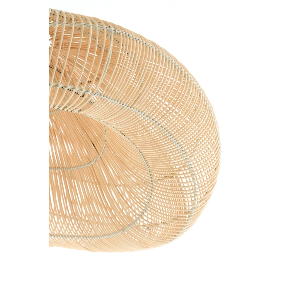 Rattan pendant lamp Janzur Ø 54cm - natural brown Light & Living 8717807760526