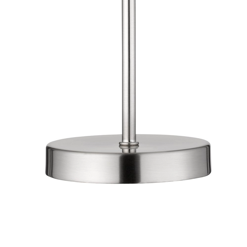 LED table lamp Queen 24cm metallic gray Trio 4017807369533