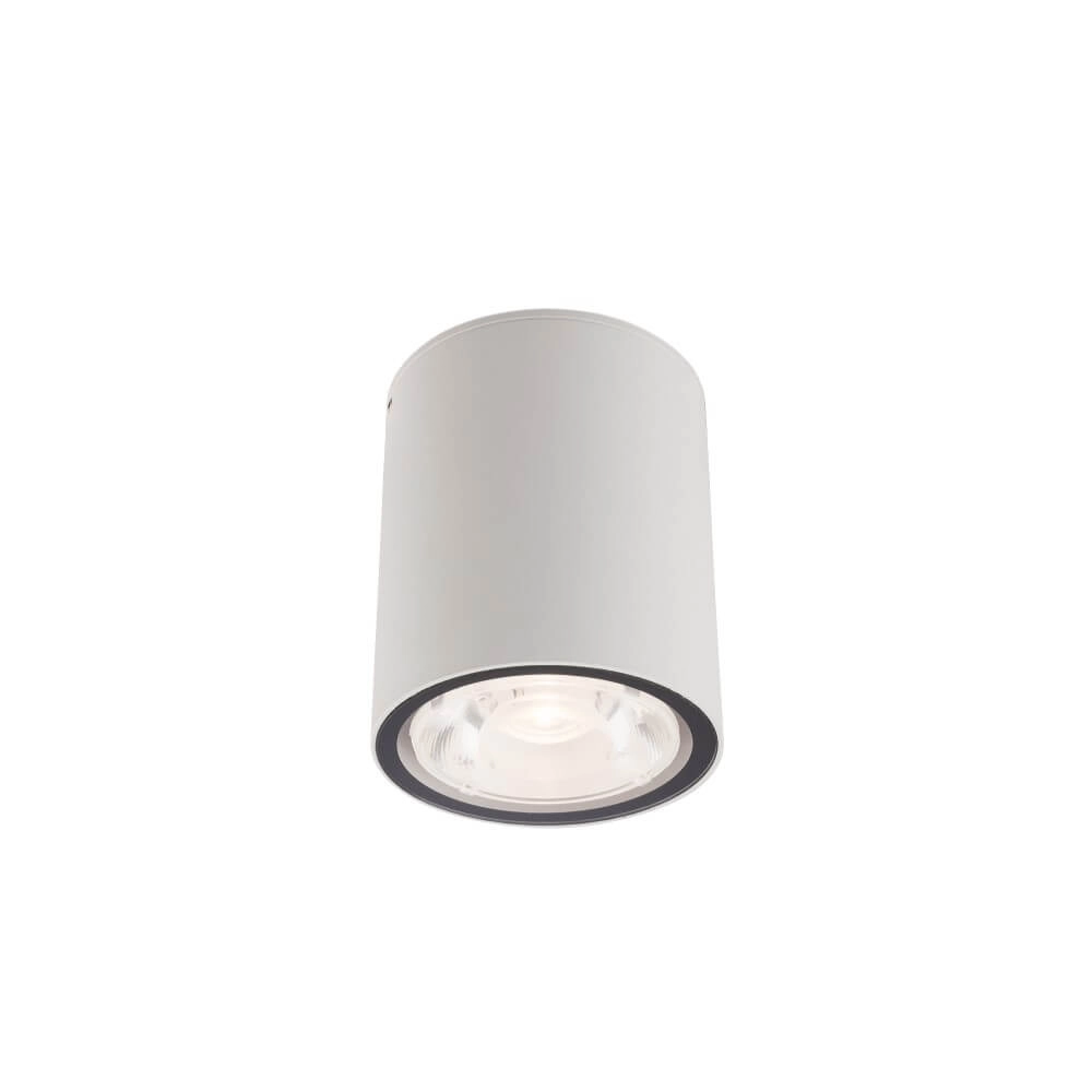 Ceiling spotlight outside Edesa white