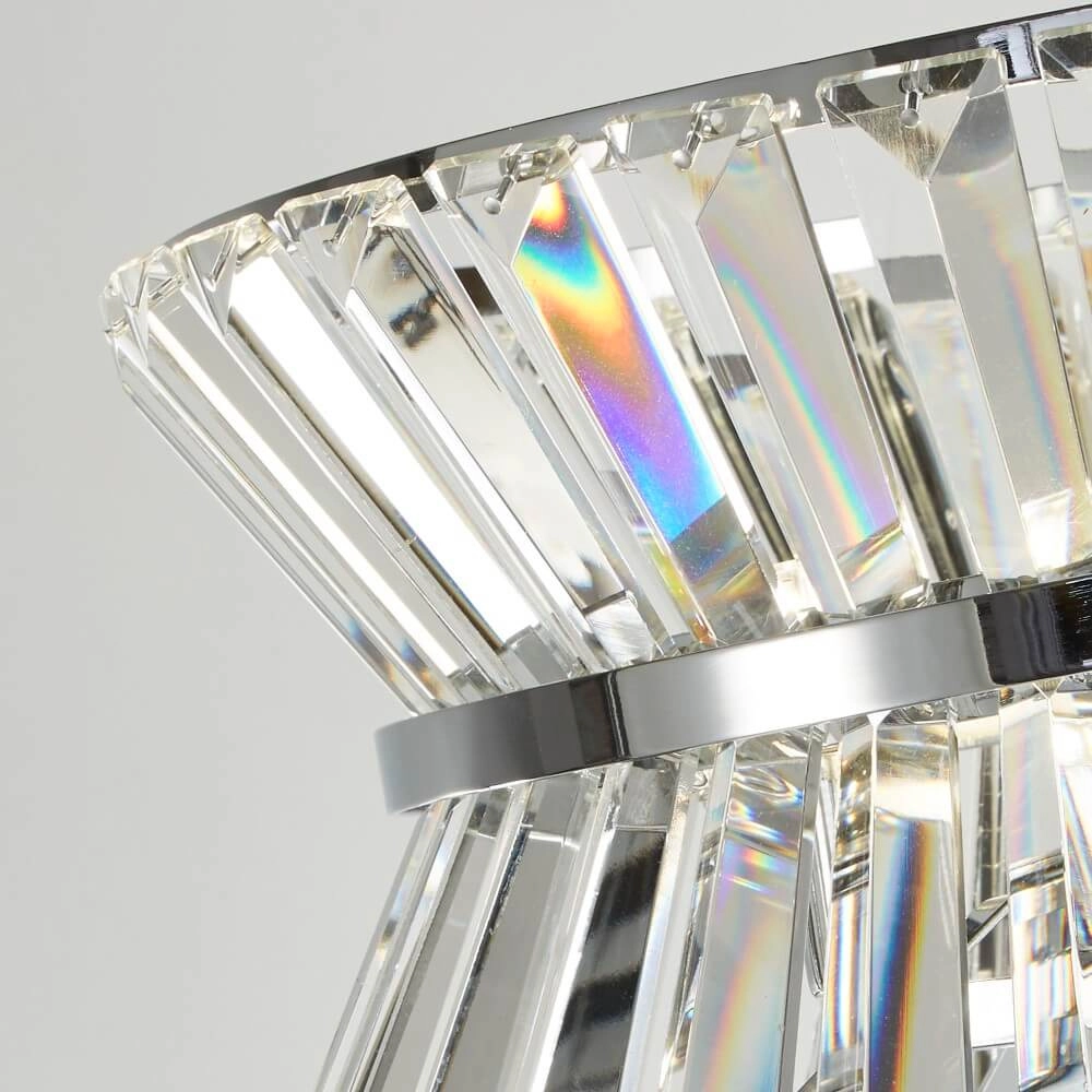 Floor lamp Uptown chromium Searchlight 5053423244051