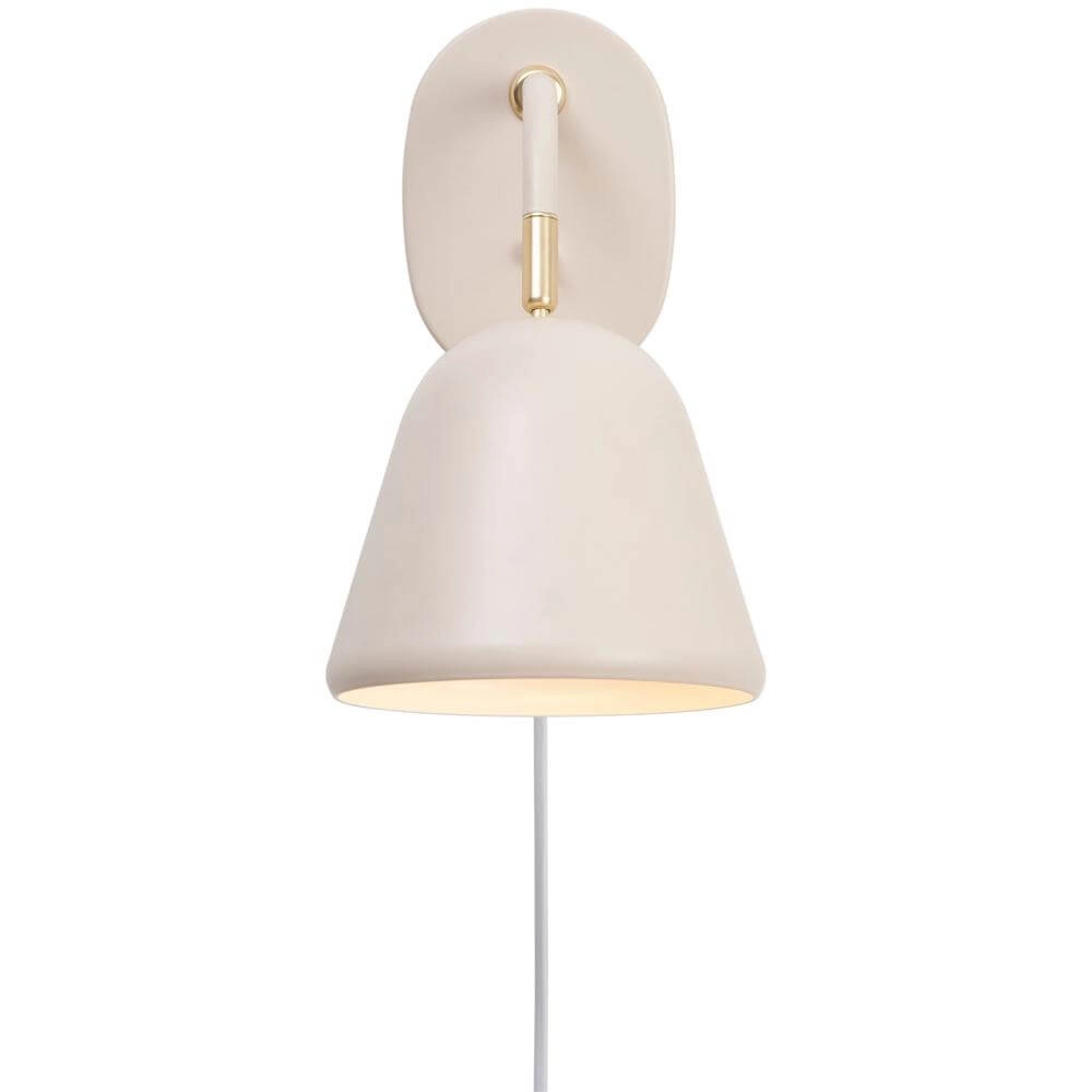Sand brown wall lamp Fleur design Nordlux 5704924005282