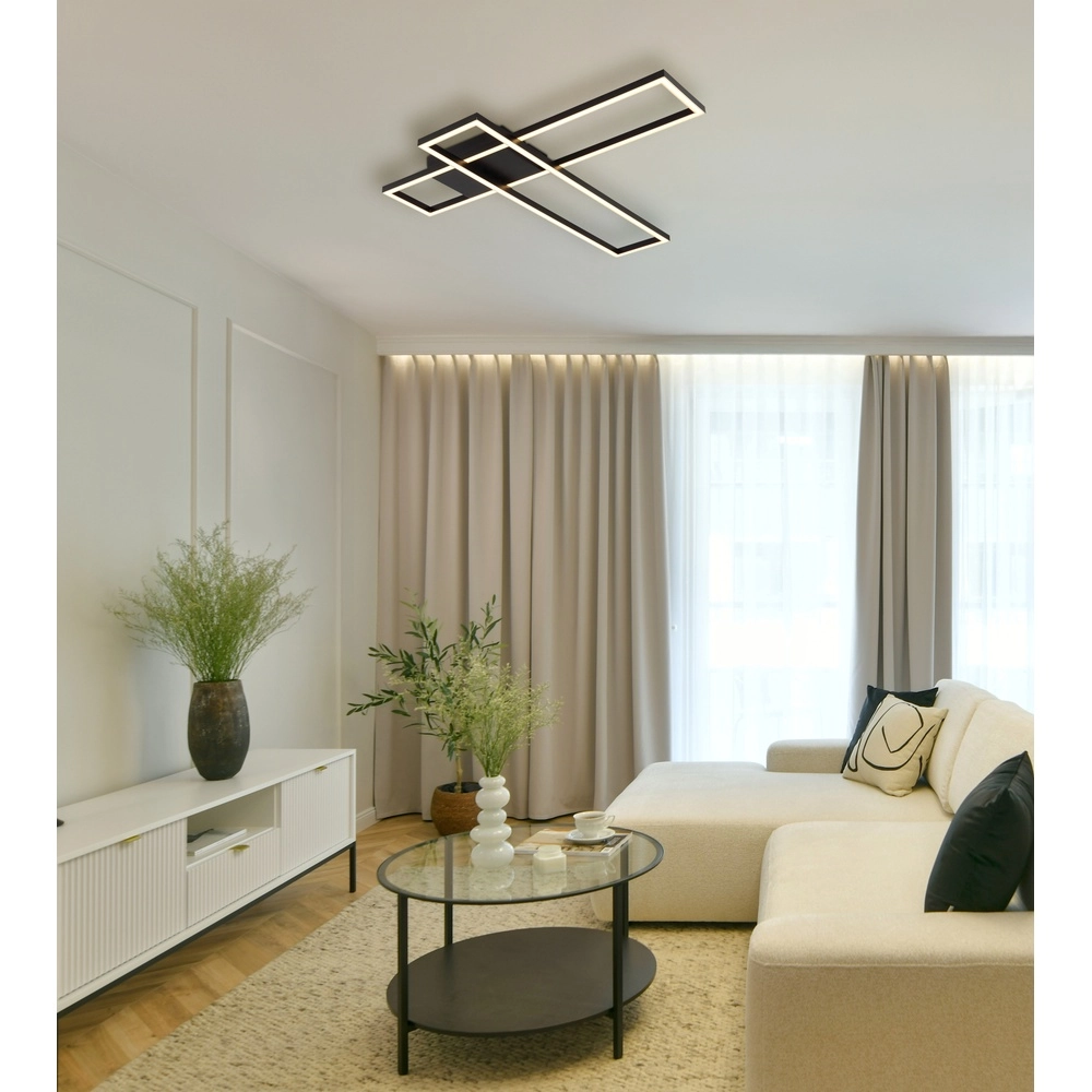 Modern ceiling lamp Tatjana Black Globo 9007371566310