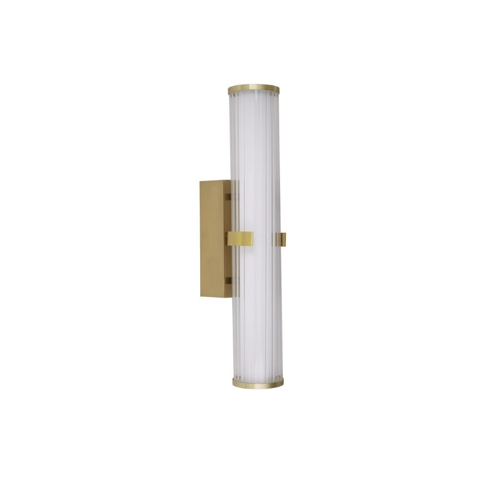 Bathroom wall lamp Clamp 43cm gold