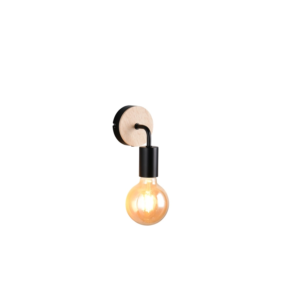 Wall lamp Merida Black Trio 4017807670783
