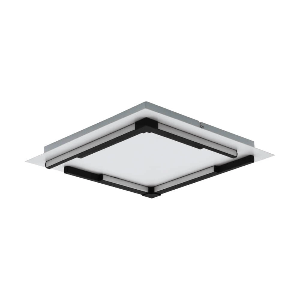 White LED ceiling lamp Zampote 38 by 38cm