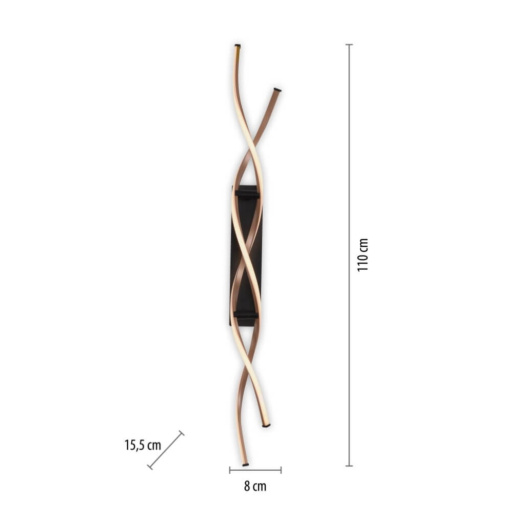 Design ceiling lamp Polina 106cm Paul Neuhaus 4012248371725