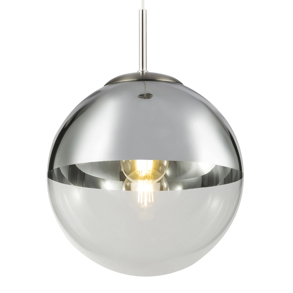 Pendant lamp Varus nickel Ø 25cm Globo 9007371374441