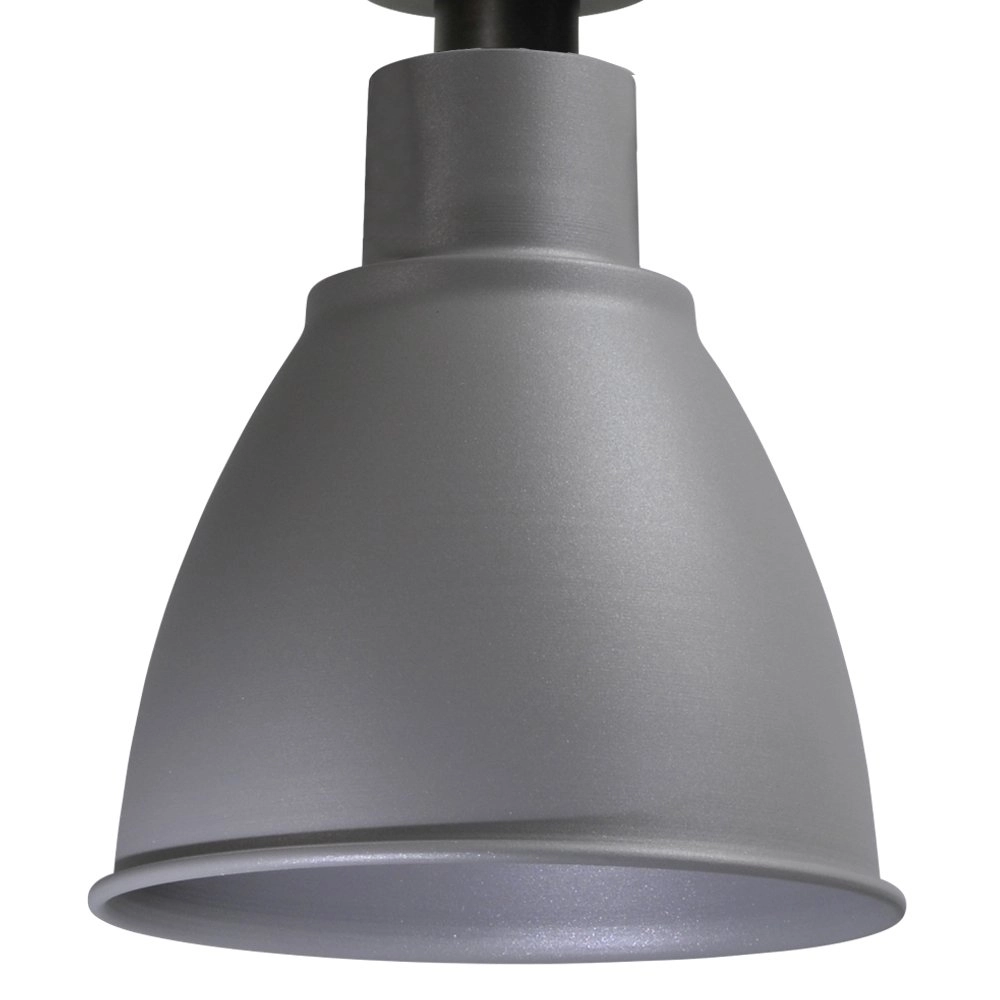 Dining room lamp Industria 2x27 Bud 2-light black with concrete gray Masterlight 8718121229300