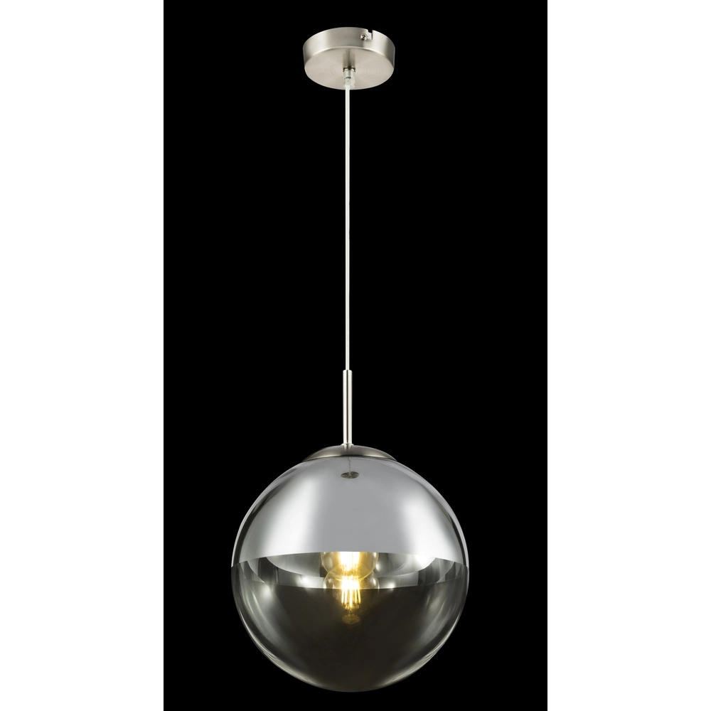 Pendant lamp Varus nickel Ø 25cm Globo 9007371374441