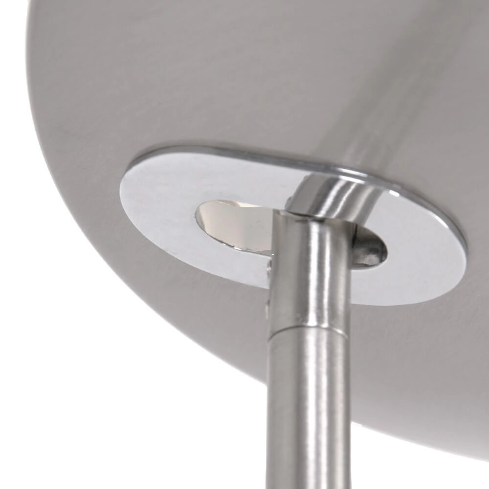 LED reading light Zodiac 2-light metal gray Steinhauer 8712746122824