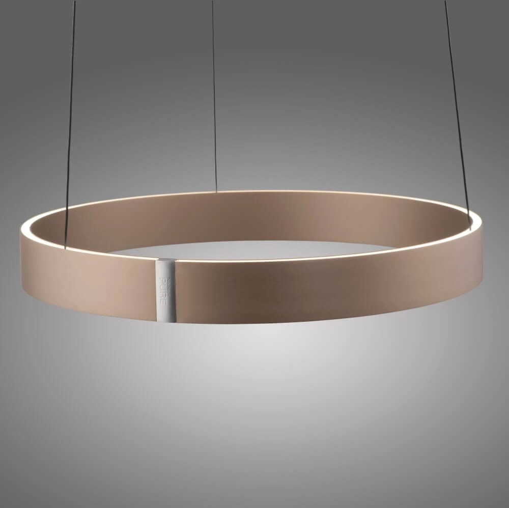 Round hanging lamp Pure E-Clipse bronze Ø 50cm Paul Neuhaus 4012248386408