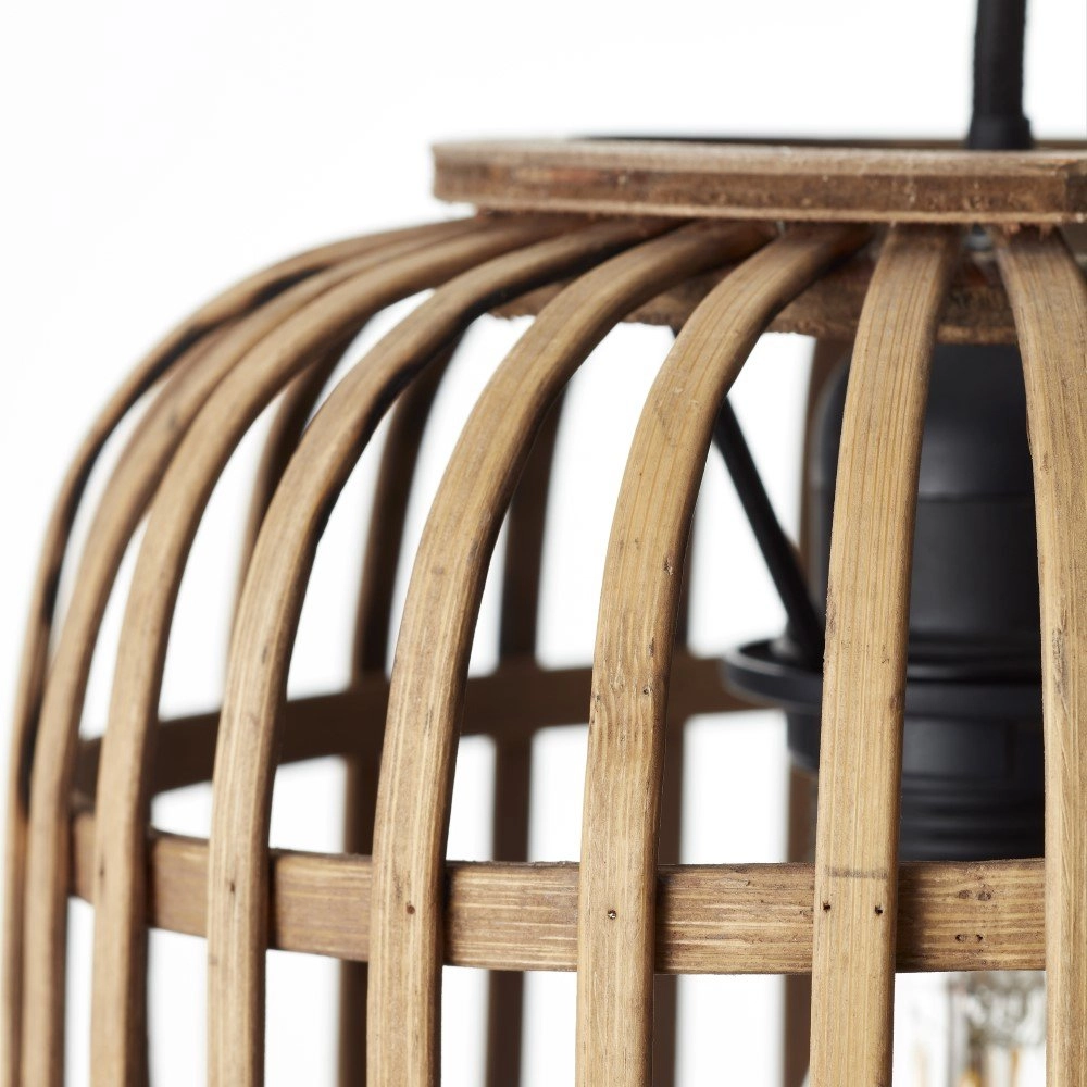 Pendant lamp Woodrow Ø 21cm Brilliant 4004353347542