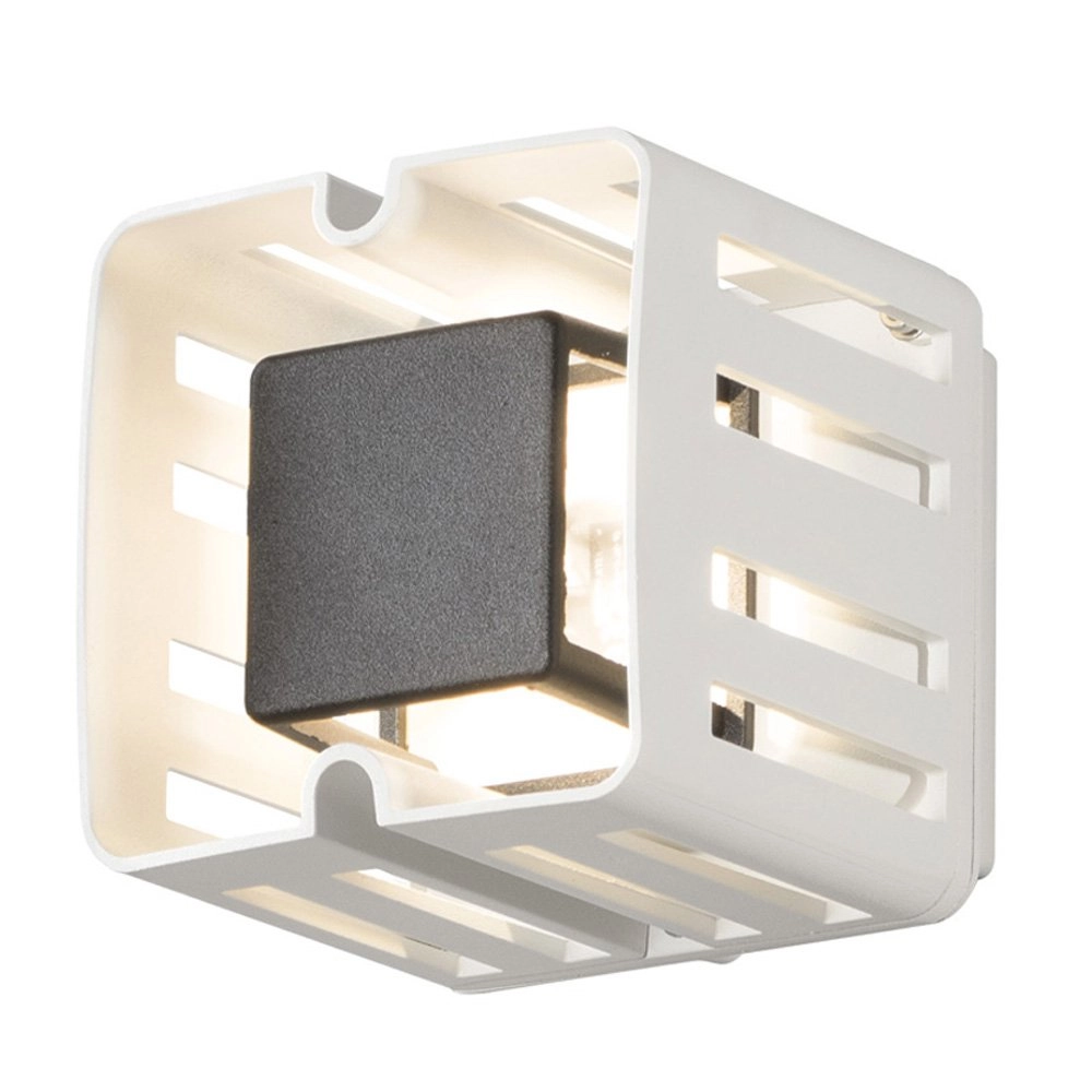 LED outdoor lamp Pescara Square 11cm white