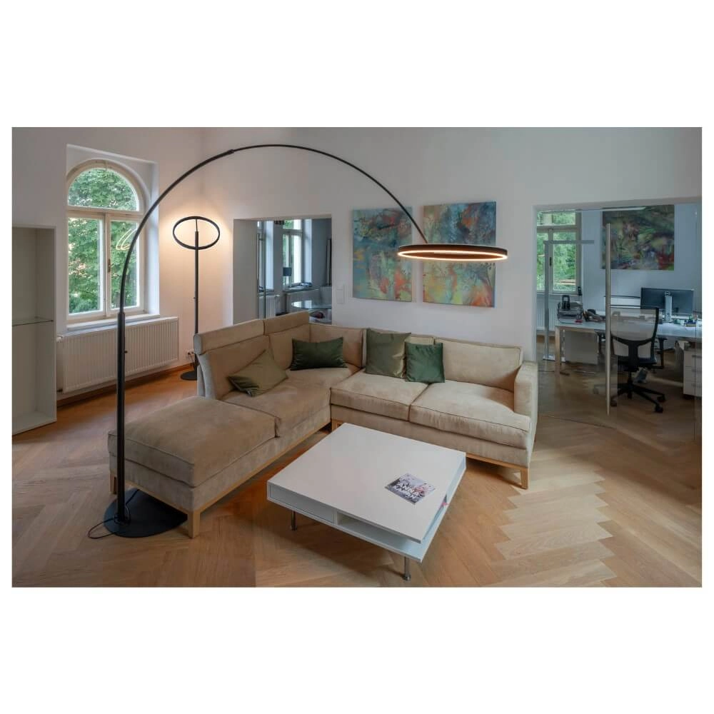 White design floor lamp One Straight SLV 4024163265515