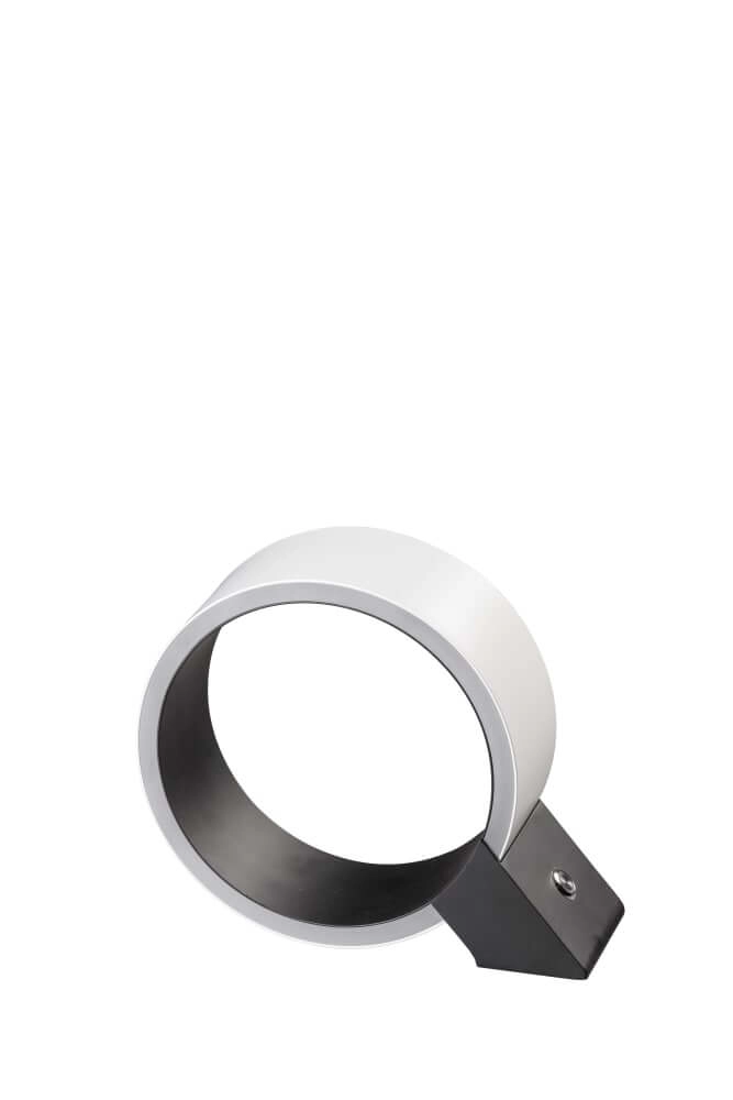 Dimmable table lamp The Q 20cm black with white