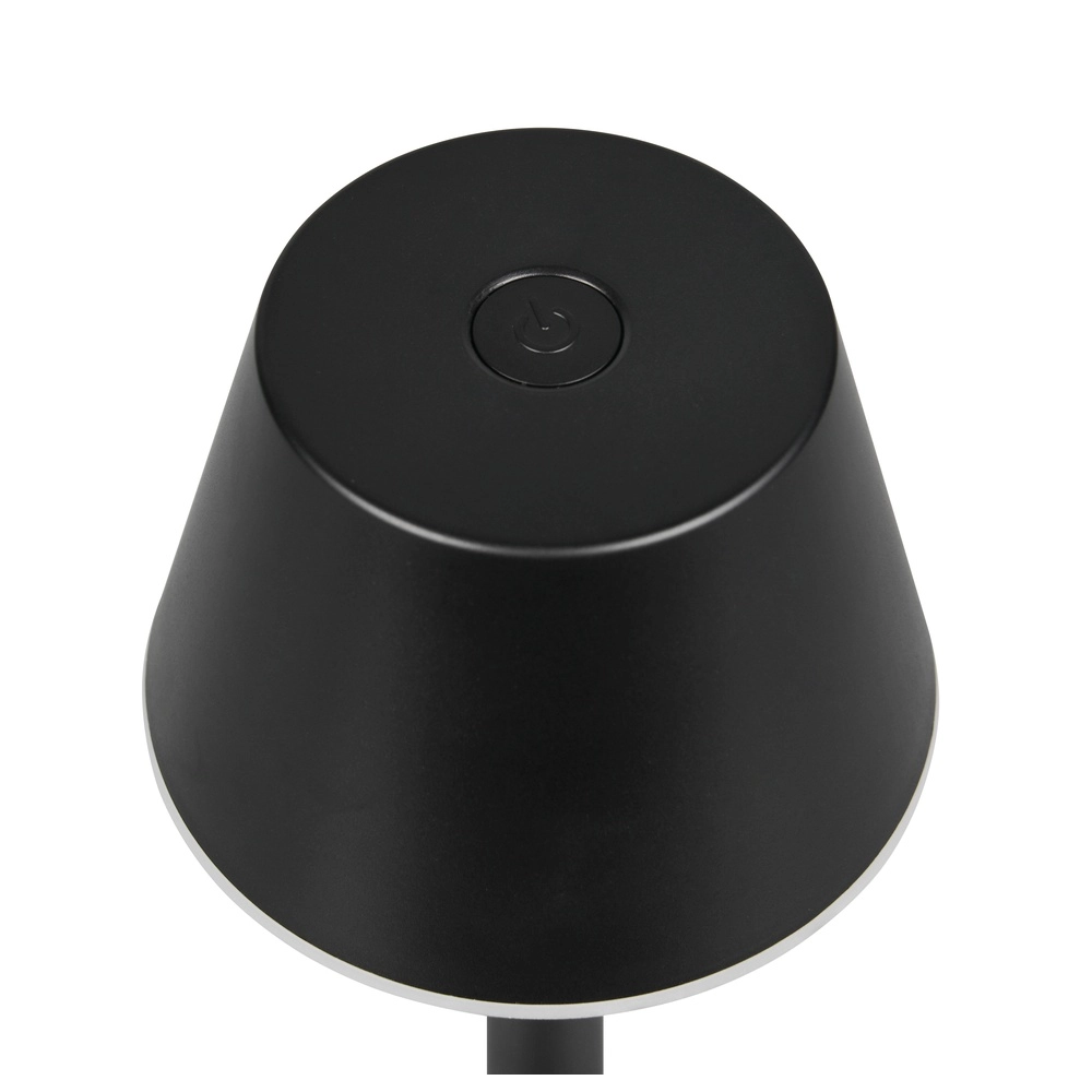 Rechargeable table lamp Vidal black Trio 4017807644838