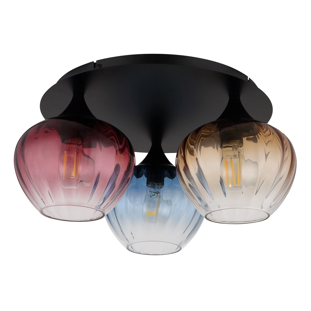 Ceiling lamp Sander Multiple colors of glass Globo 9007371506132