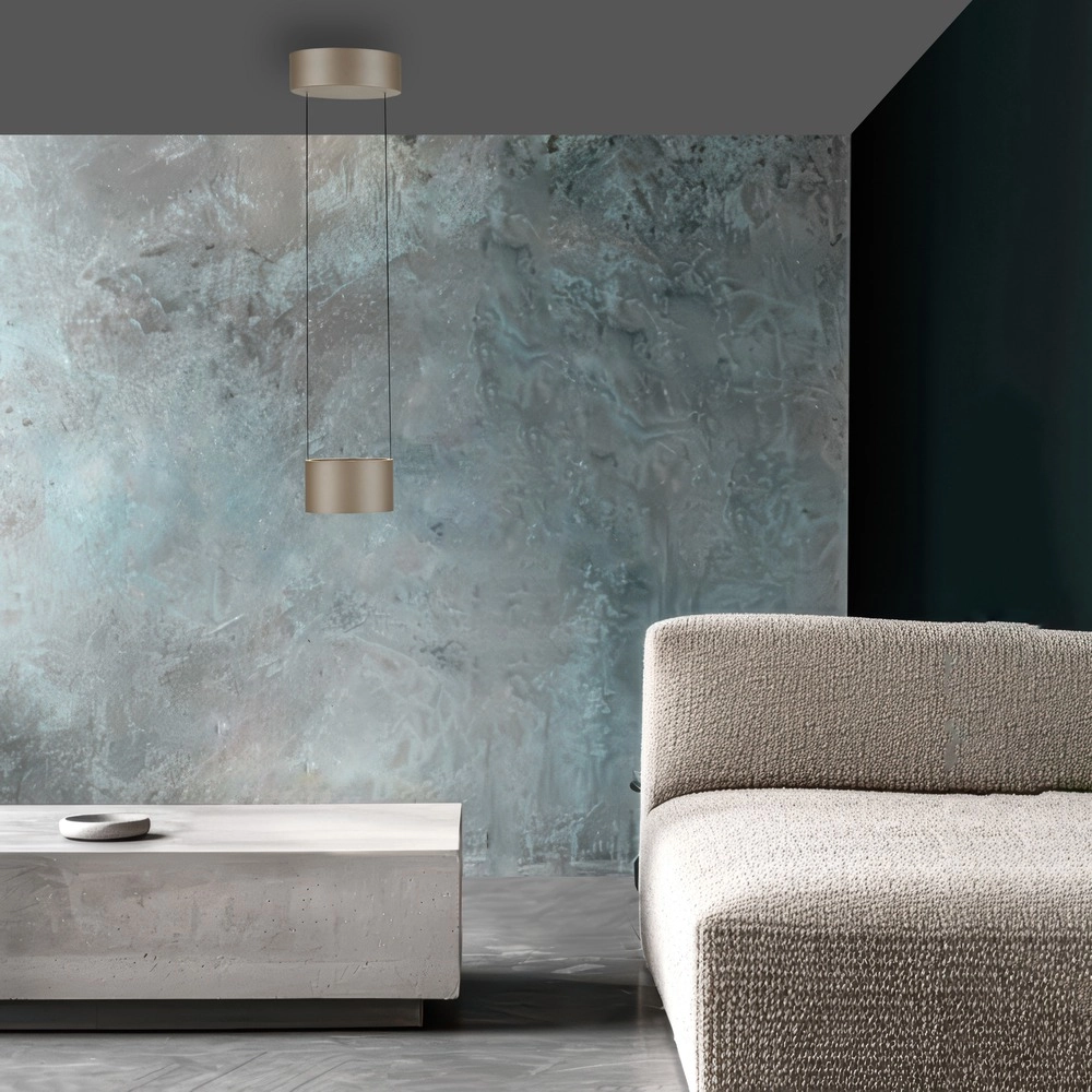 Design LED pendant light Pure Clipse Bronce Paul Neuhaus 4012248396308