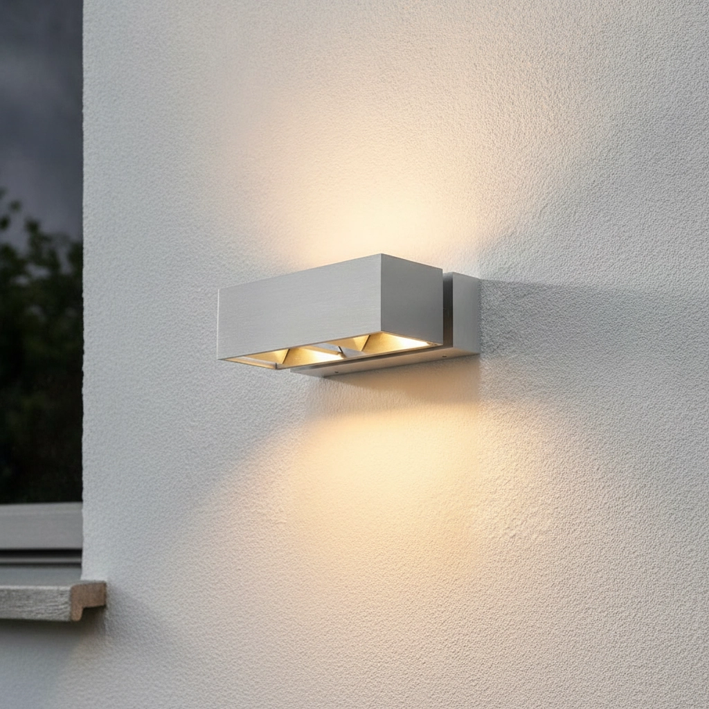 Double LED spot Bfeld 2-light - alu