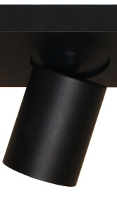 3-light surface-mounted spot Megano black Artdelight 8719831735617