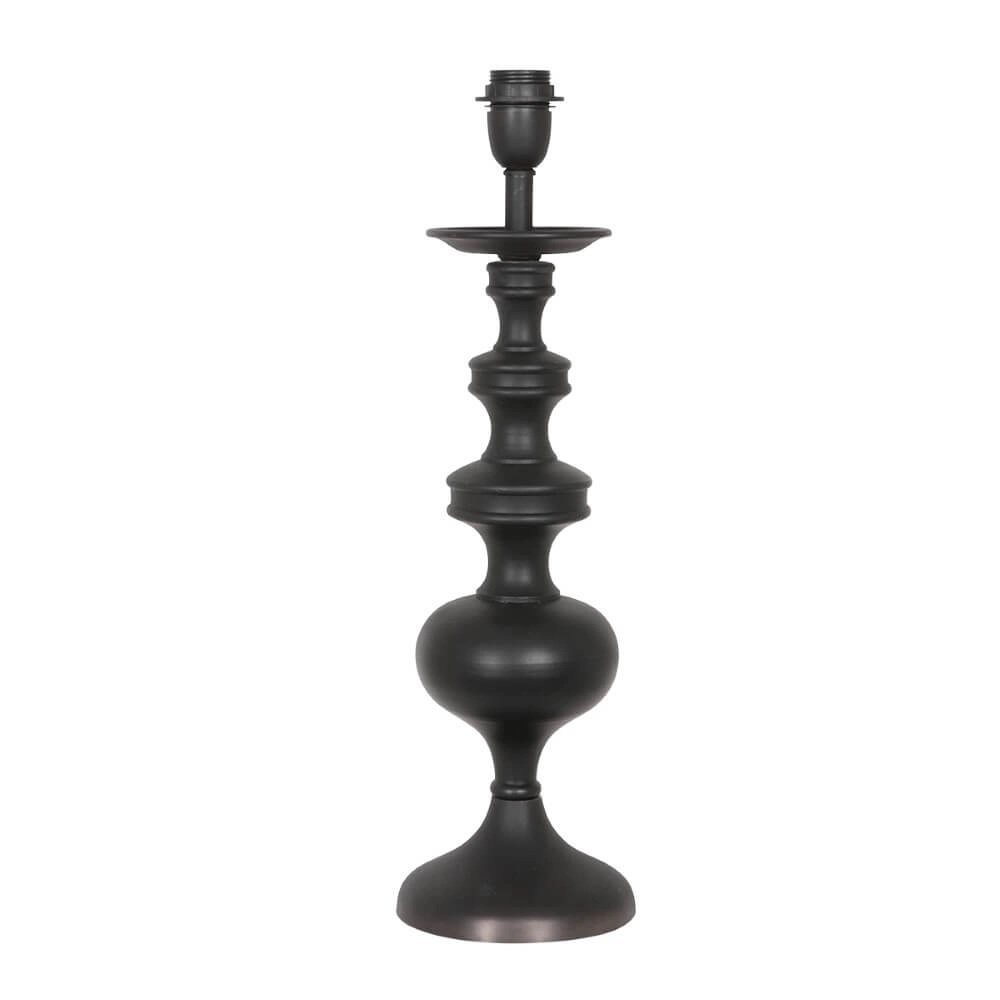 Classic table lamp Lyons C with golden velvet shade Steinhauer 8712746166750