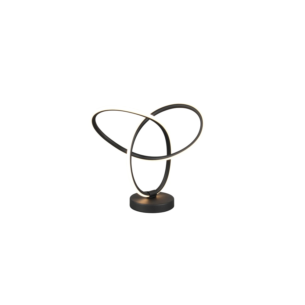 Table lamp Lando Design black Trio 4017807656527