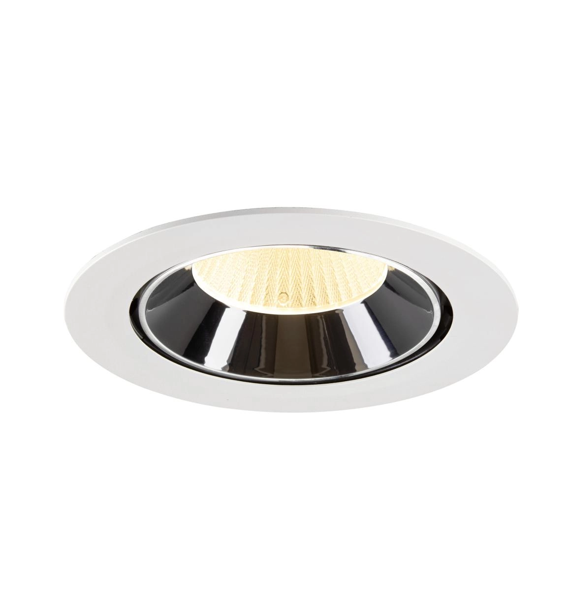 Recessed spotlight Numinos Gimble XL white/chrome 3000K - 40deg SLV 4024163308588