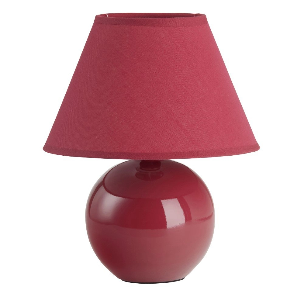 Red table lamp Primo