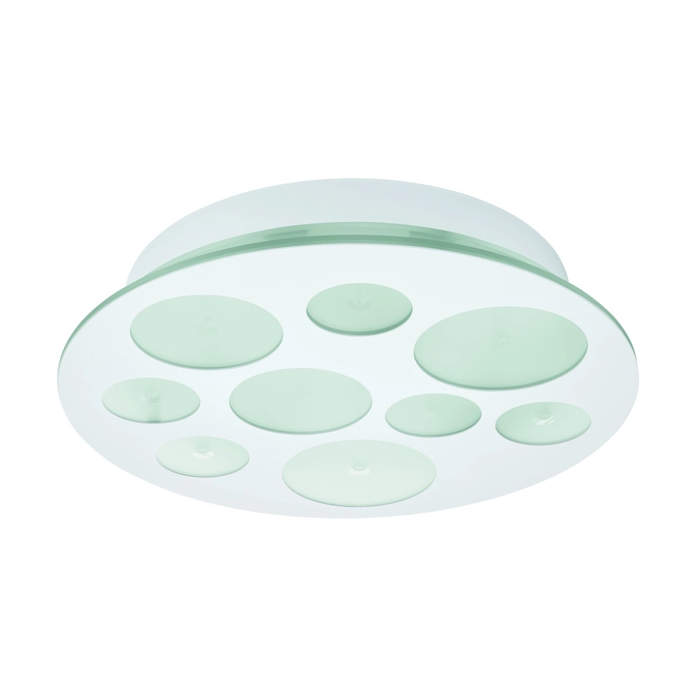 Modern ceiling lamp Pernato white Ø 38cm