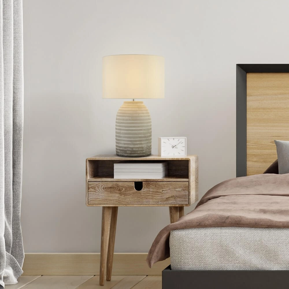 Table lamp Tablu cream Searchlight 5053423248578