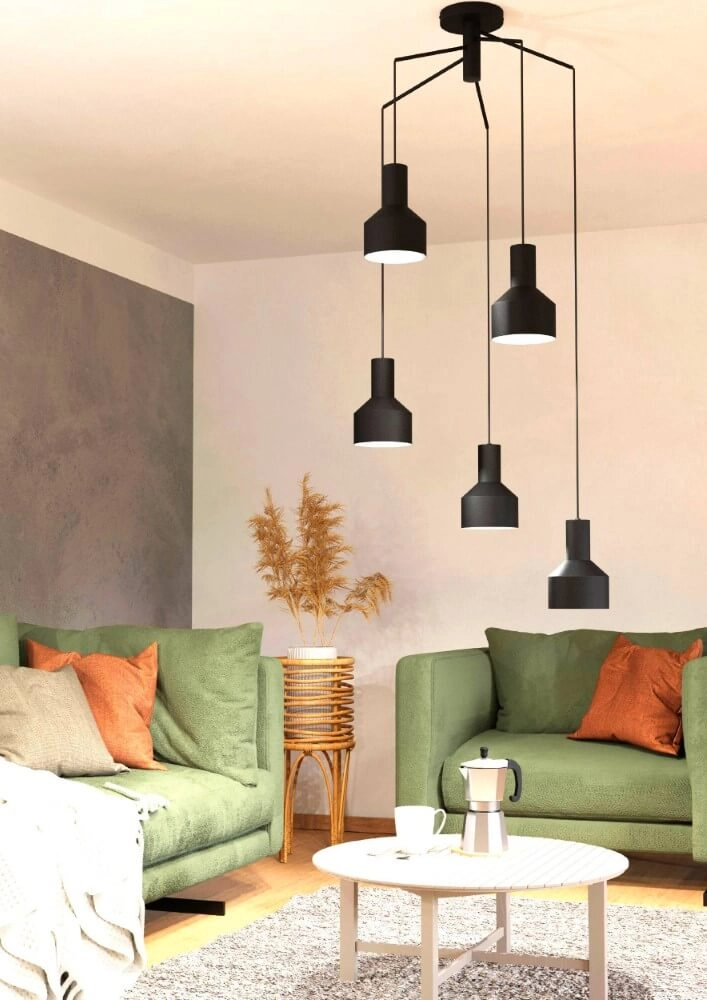 Vide hanging lamp Casibare black Eglo 9002759995539