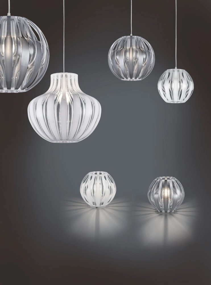 Pendant lamp Pumpkin 30cm white Trio 4017807346442