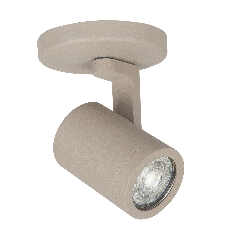 Sand surface-mounted spotlight Halo 1x GU10 - rotatable