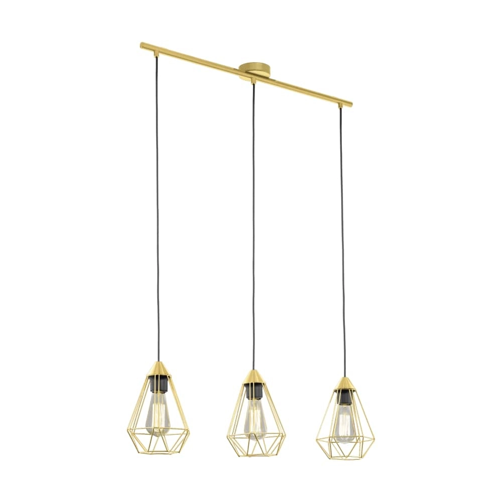 Gold dining table lamp Tarbes