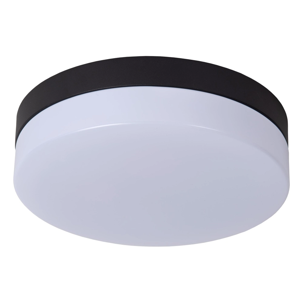 Ceiling light Biskit Ø 23cm - IP44 black