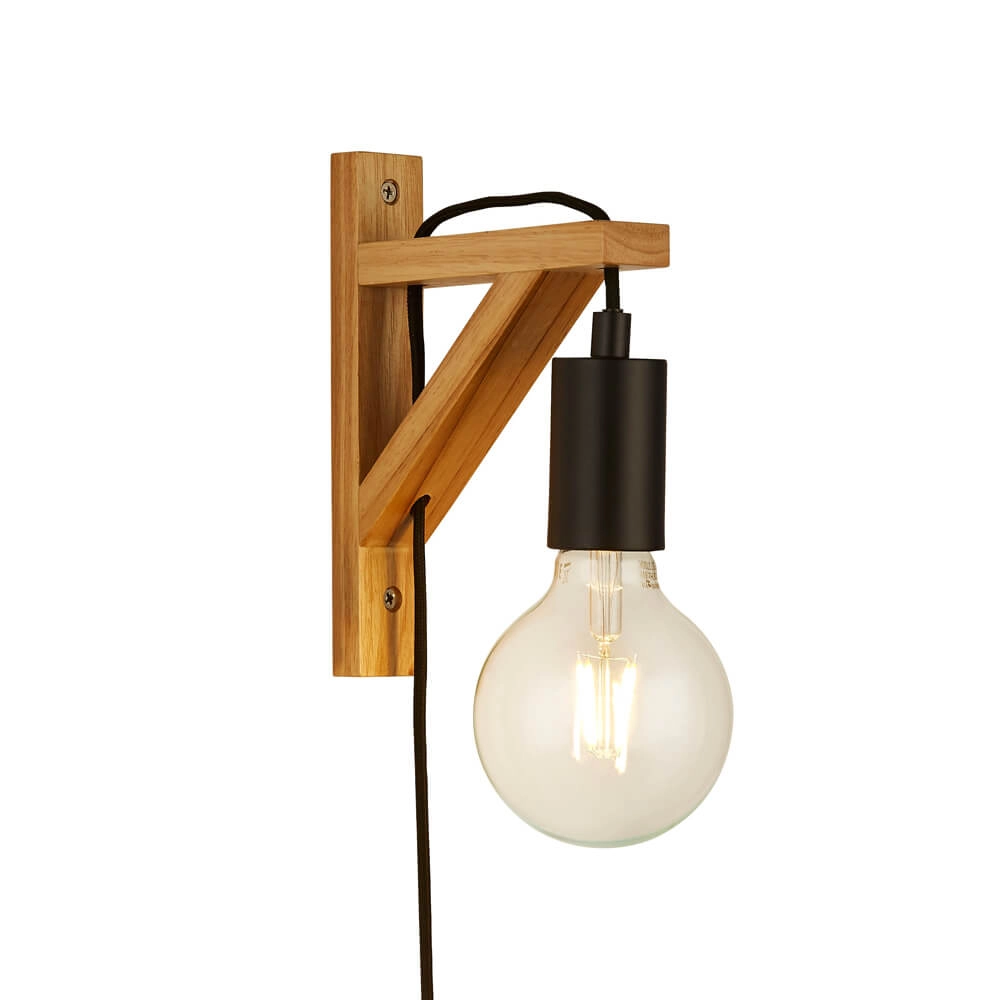 Wall Lamp Wood Woody