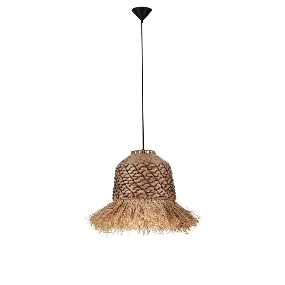 Straw lamp Sorello brown Lyora 5212017477415