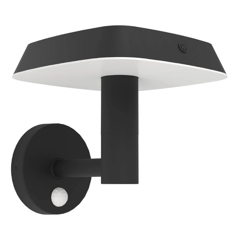 Solar wall lamp Dreoli black