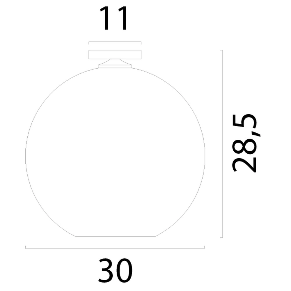 Ceiling lamp Corda rattan Ø 30cm Masterlight 8718121322360