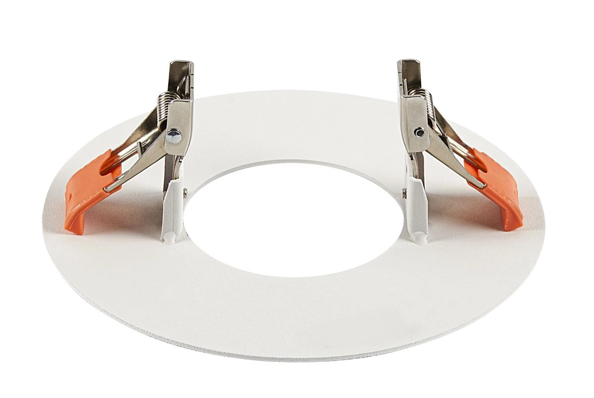 Front mounting frame Numinos XS round 160/70mm white SLV 4024163262309