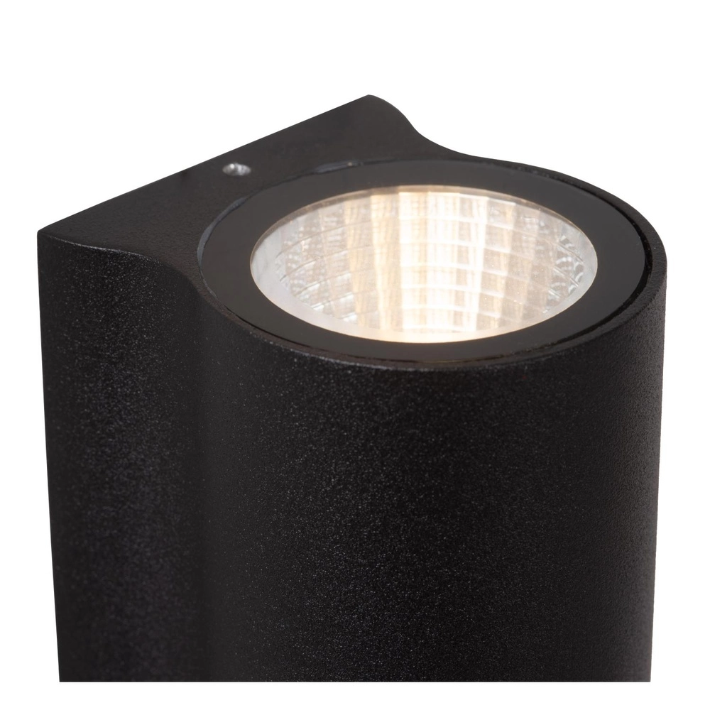 Design wall lamp Akra up and down black IP54 Lucide 5411212334046