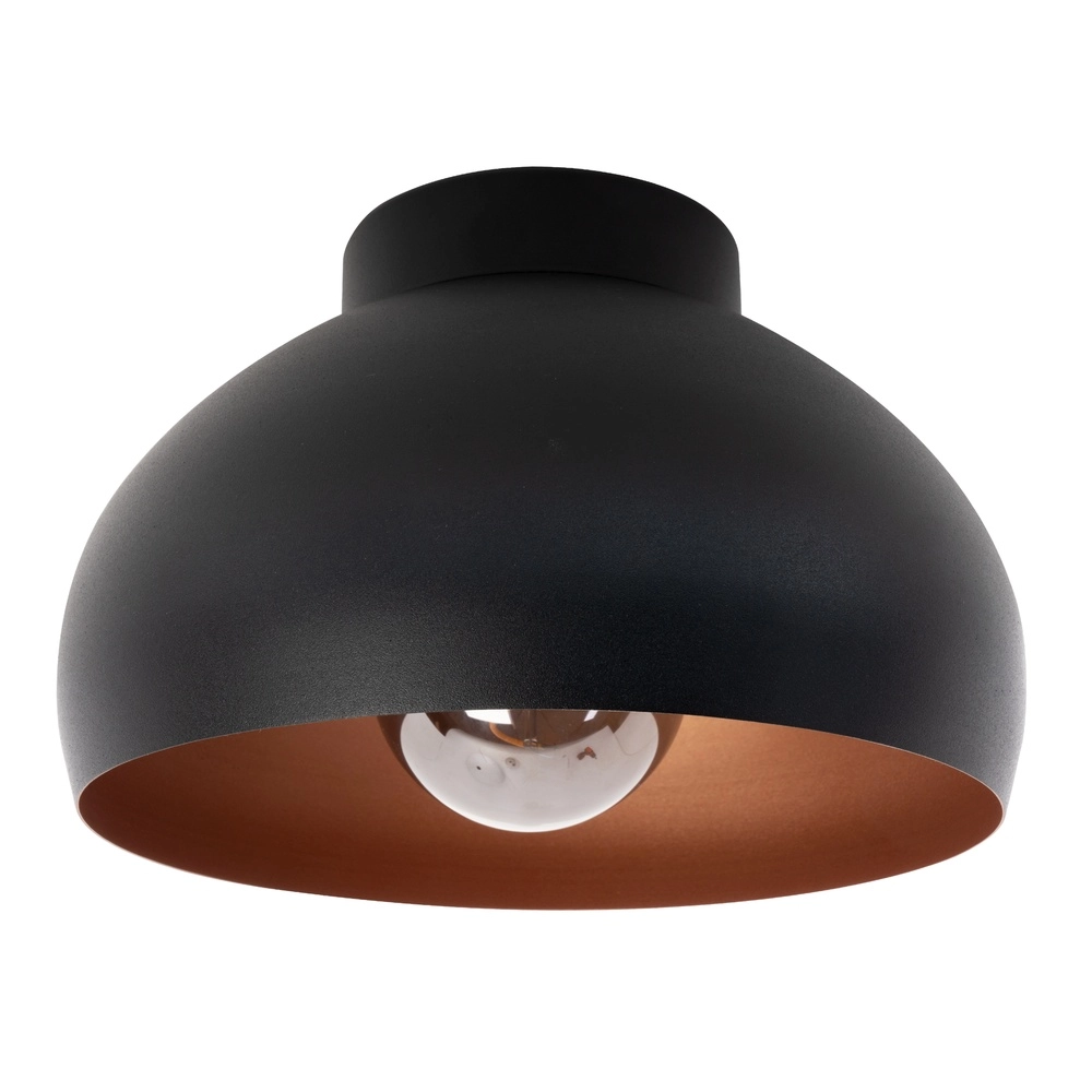 Black with copper ceiling light Mogano 2 Ø 17.5cm Eglo 9008606244607