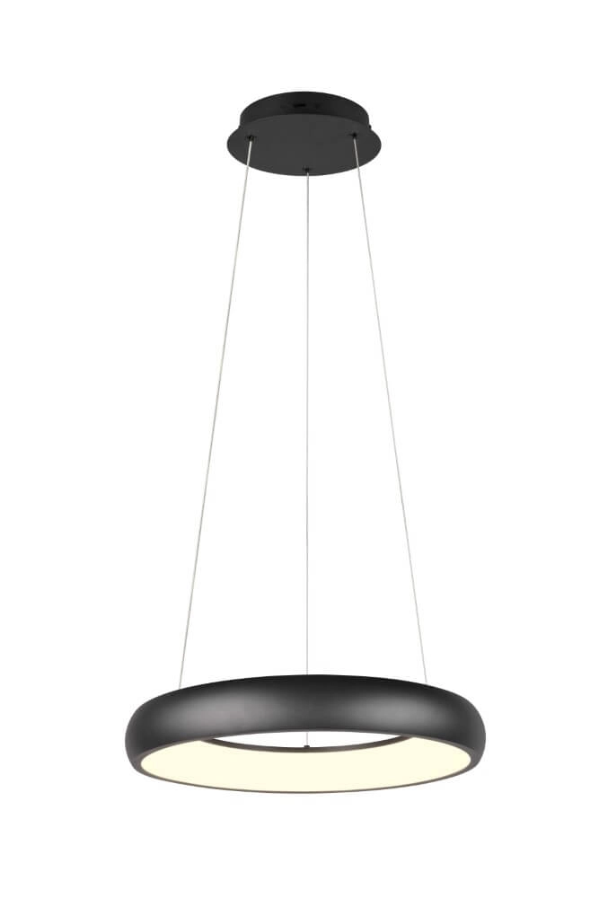 Led pendant light Cardona black - Ø 45cm Trio 4017807613841