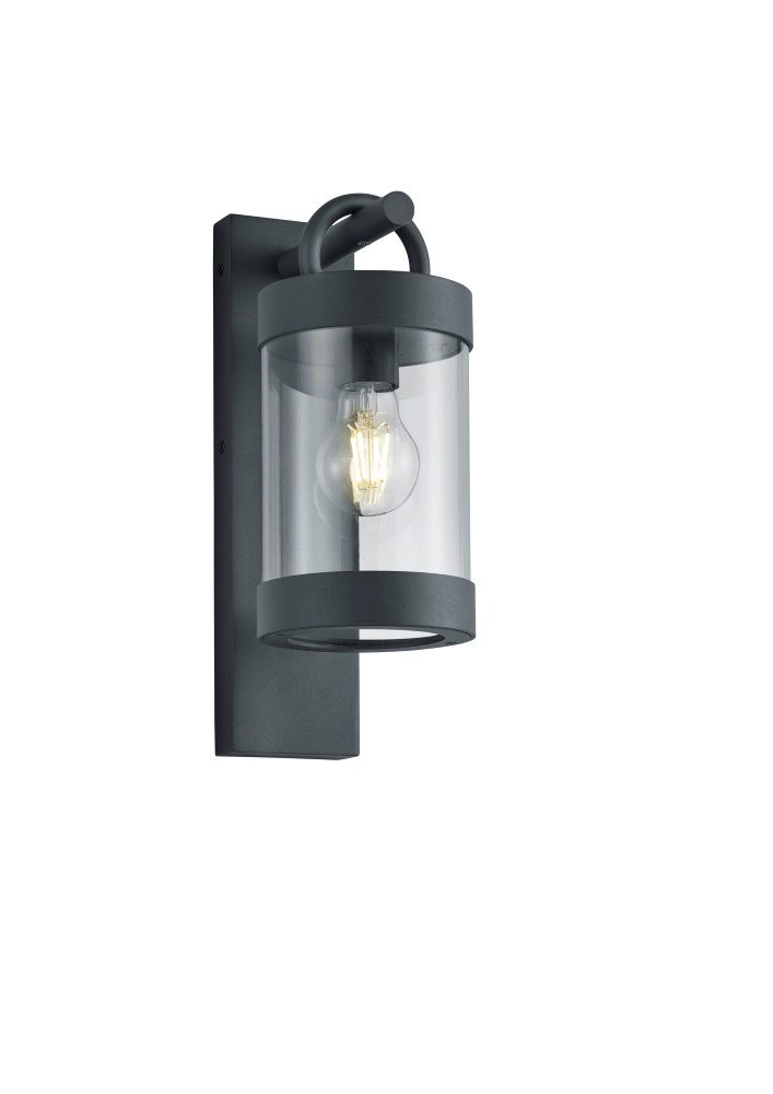 Wall lamp Sambesi with twilight sensor