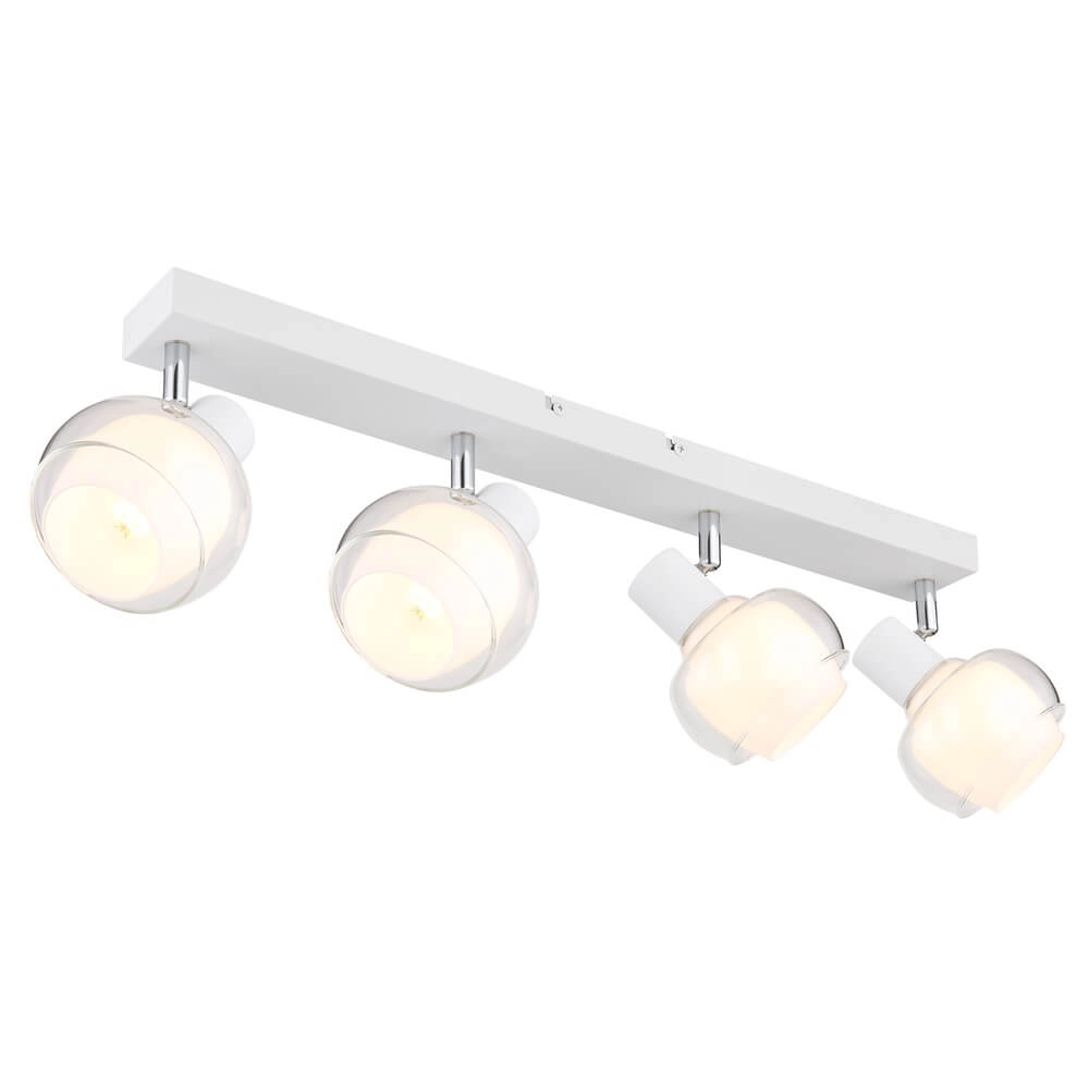 White ceiling lamp Tokki 4-light