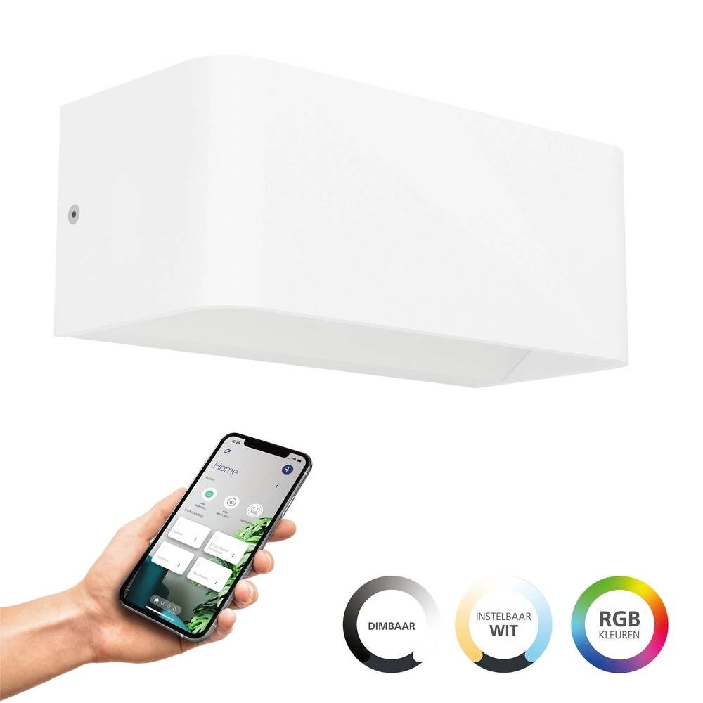 Smart Wall Lamp Sania-Z White - LED - 20cm